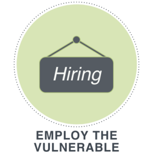 Employ the vulnerable