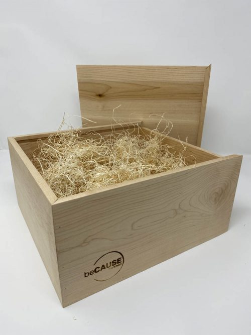 Branded Wood Box